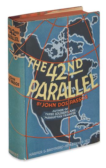 DOS PASSOS, JOHN. [U.S.A. Trilogy] The 42nd Parallel * 1919 * The Big Money.